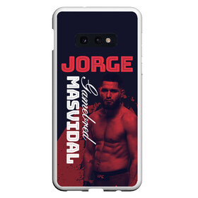 Чехол для Samsung S10E с принтом Jorge Masvidal в Тюмени, Силикон | Область печати: задняя сторона чехла, без боковых панелей | gamebred | jorge masvidal | masvidal | mma | ufc | масвидаль | мма | хорхе масвидаль