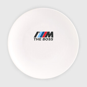Тарелка с принтом BMW THE BOSS в Тюмени, фарфор | диаметр - 210 мм
диаметр для нанесения принта - 120 мм | bmw | bmw performance | m | motorsport | performance | бмв | бэха | моторспорт