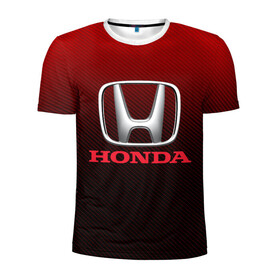 Мужская футболка 3D спортивная с принтом HONDA в Тюмени, 100% полиэстер с улучшенными характеристиками | приталенный силуэт, круглая горловина, широкие плечи, сужается к линии бедра | 2020 | accord | auto | civic | honda | sport | авто | автомобиль | автомобильные | аккорд | акорд | бренд | марка | машины | спорт | хонда | цивик