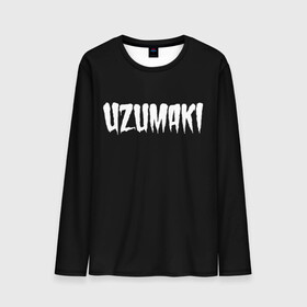 Мужской лонгслив 3D с принтом Uzumaki, Junji Ito  в Тюмени, 100% полиэстер | длинные рукава, круглый вырез горловины, полуприлегающий силуэт | Тематика изображения на принте: azami kurotani | horror | junji ito | junji ito collection | kirie | soichi | souichi | tomie | uzumaki | аниме | дзюндзи ито | кириэ | манга | сюити | томиэ | ужасы | узумаки