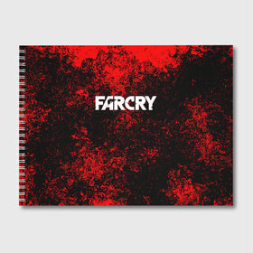 Альбом для рисования с принтом FARCRY в Тюмени, 100% бумага
 | матовая бумага, плотность 200 мг. | Тематика изображения на принте: far cry | far cry 5 | far cry new dawn | far cry primal | farcry | fc 5 | fc5 | game | new dawn | primal | игры | постапокалипсис | фар край | фар край 5