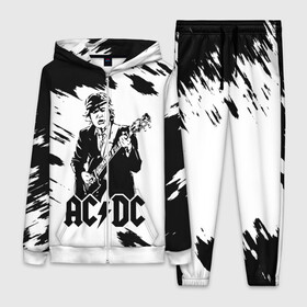 Женский костюм 3D с принтом AC DC в Тюмени,  |  | ac dc | acdc | acdc ас дс | angus | back in black | highway to hell | mckinnon | young | австралийская | ангус янг | ас дс | асдс | блюз | в форме | гитара | группа | крис слэйд | метал | молния | музыка | п | певец | рок | рок н ролл