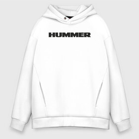 Мужское худи Oversize хлопок с принтом Hammer в Тюмени, френч-терри — 70% хлопок, 30% полиэстер. Мягкий теплый начес внутри —100% хлопок | боковые карманы, эластичные манжеты и нижняя кромка, капюшон на магнитной кнопке | Тематика изображения на принте: auto | h1 | h2 | hammer | hmmwv | авто | автомобиль | ам | машина | хамер | хаммер