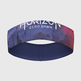 Повязка на голову 3D с принтом HORIZON ZERO DAWN в Тюмени,  |  | aloy | antasy girl | art | artwork | digital art | fantasy | horizon | horizon: zero dawn | landscape | tallneck | warrior fantasy | weapon | zero dawn