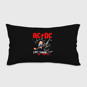 Подушка 3D антистресс с принтом AC/DC let there be rock! в Тюмени, наволочка — 100% полиэстер, наполнитель — вспененный полистирол | состоит из подушки и наволочки на молнии | ac dc | acdc | acdc ас дс | angus | back in black | highway to hell | mckinnon | young | австралийская | ангус янг | ас дс | асдс | блюз | в форме | гитара | группа | крис слэйд | метал | молния | музыка | п | певец | рок | рок н ролл