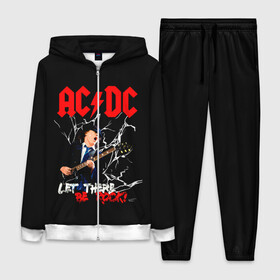 Женский костюм 3D с принтом AC DC let there be rock в Тюмени,  |  | ac dc | acdc | acdc ас дс | angus | back in black | highway to hell | mckinnon | young | австралийская | ангус янг | ас дс | асдс | блюз | в форме | гитара | группа | крис слэйд | метал | молния | музыка | п | певец | рок | рок н ролл