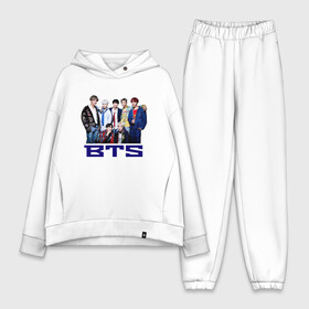 Женский костюм хлопок Oversize с принтом BTS в Тюмени,  |  | bangtanboys | blackpink | bts | btsarmy | jhope | jimin | jin | jungkook | kimtaehyung | kpop | suga | taehyung | бтс | кпоп