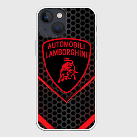 Чехол для iPhone 13 mini с принтом Lamborghini | Ламборгини в Тюмени,  |  | audi | auto | aventador | lamborghini | murcielago | urus | авто | автомобиль | ам | ламба | ламборгини | машина | машины | спорткар | урус