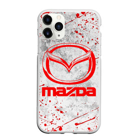 Чехол для iPhone 11 Pro Max матовый с принтом MAZDA RED LOGO в Тюмени, Силикон |  | Тематика изображения на принте: auto | mazda | mps | sport | авто | автомобиль | автомобильные | бренд | мазда | марка | машины | мпс | спорт