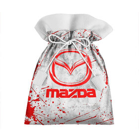 Подарочный 3D мешок с принтом MAZDA RED LOGO в Тюмени, 100% полиэстер | Размер: 29*39 см | Тематика изображения на принте: auto | mazda | mps | sport | авто | автомобиль | автомобильные | бренд | мазда | марка | машины | мпс | спорт