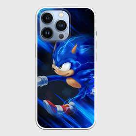 Чехол для iPhone 13 Pro с принтом SONIC | СОНИК (Z) в Тюмени,  |  | animal | games | hedgehog | sega | sonic | speed | speed sonic | быстрый ёж | ёж | ёжик | игры | персонаж | сега | синий ёж | скорость | соник