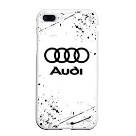 Чехол для iPhone 7Plus/8 Plus матовый с принтом AUDI в Тюмени, Силикон | Область печати: задняя сторона чехла, без боковых панелей | audi | auto | sport | авто | автомобиль | автомобильные | ауди | бренд | марка | машины | спорт