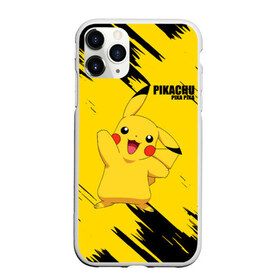 Чехол для iPhone 11 Pro Max матовый с принтом PIKACHU PIKA PIKA в Тюмени, Силикон |  | pika | pikachu | pokemons | аниме | детектив пикачу | пика | пикачу | покемон