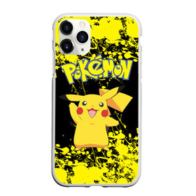 Чехол для iPhone 11 Pro Max матовый с принтом POKEMON в Тюмени, Силикон |  | pika | pikachu | pokemons | аниме | детектив пикачу | пика | пикачу | покемон