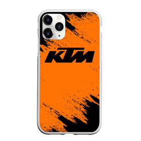 Чехол для iPhone 11 Pro матовый с принтом KTM в Тюмени, Силикон |  | enduro | ktm | moto | motocycle | sportmotorcycle | ктм | мото | мотоспорт