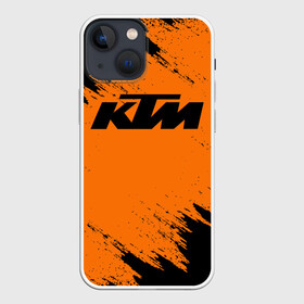 Чехол для iPhone 13 mini с принтом КТМ | KTM (Z) в Тюмени,  |  | enduro | ktm | moto | motocycle | sportmotorcycle | ктм | мото | мотоспорт