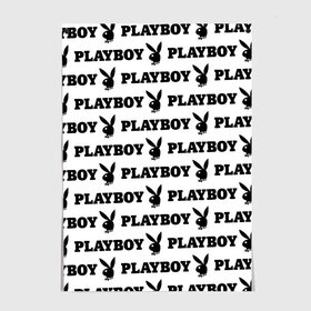 Постер с принтом PLAYBOY в Тюмени, 100% бумага
 | бумага, плотность 150 мг. Матовая, но за счет высокого коэффициента гладкости имеет небольшой блеск и дает на свету блики, но в отличии от глянцевой бумаги не покрыта лаком | brand | brazzers | fake taxi | faketaxi | hub | mode | playboy | бразерс | бренд | мода | фейк такси