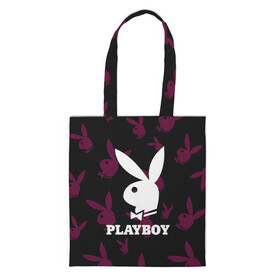 Шоппер 3D с принтом PLAYBOY | ПЛЕЙБОЙ (Z) в Тюмени, 100% полиэстер | Плотность: 200 г/м2; Размер: 34×35 см; Высота лямок: 30 см | brand | brazzers | fake taxi | faketaxi | hub | mode | playboy | бразерс | бренд | мода | фейк такси