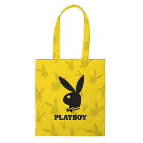 Шоппер 3D с принтом PLAYBOY | ПЛЕЙБОЙ (Z) в Тюмени, 100% полиэстер | Плотность: 200 г/м2; Размер: 34×35 см; Высота лямок: 30 см | brand | brazzers | fake taxi | faketaxi | hub | mode | playboy | бразерс | бренд | мода | фейк такси