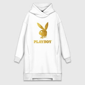 Платье-худи хлопок с принтом PLAYBOY GOLD | ЗОЛОТОЙ ПЛЕЙБОЙ (Z) в Тюмени,  |  | brand | brazzers | fake taxi | faketaxi | hub | mode | playboy | бразерс | бренд | мода | фейк такси