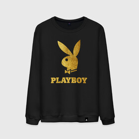 Мужской свитшот хлопок с принтом PLAYBOY GOLD в Тюмени, 100% хлопок |  | Тематика изображения на принте: brand | brazzers | fake taxi | faketaxi | hub | mode | playboy | бразерс | бренд | мода | фейк такси