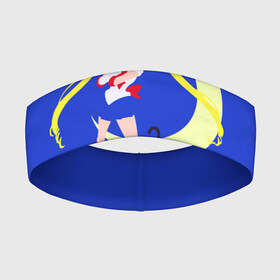 Повязка на голову 3D с принтом СЕЙЛОР И КИСА в Тюмени,  |  | anime | japan | manga | sailor moon | аниме | девочка | девушка | лунная призма | манга | сейлор мун | сэйлор мун | япония