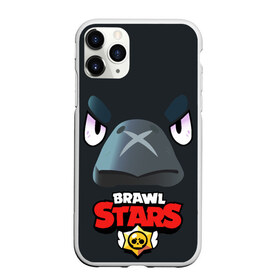 Чехол для iPhone 11 Pro матовый с принтом Brawl Stars Voron в Тюмени, Силикон |  | voron | ворон