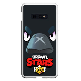 Чехол для Samsung S10E с принтом Brawl Stars Voron в Тюмени, Силикон | Область печати: задняя сторона чехла, без боковых панелей | voron | ворон