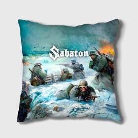 Подушка 3D с принтом Sabaton в Тюмени, наволочка – 100% полиэстер, наполнитель – холлофайбер (легкий наполнитель, не вызывает аллергию). | состоит из подушки и наволочки. Наволочка на молнии, легко снимается для стирки | battle | panzerkampf | primo victoria | sabaton | the art of war | the great war | атака мертвецов | бисмарк | броден | войны | группа | йоаким | латный ботинок | метал | ночные ведьмы | пауэр | рок | рыцарские доспехи | сабатон