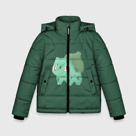 Зимняя куртка для мальчиков 3D с принтом Pokemon Bulbasaur в Тюмени, ткань верха — 100% полиэстер; подклад — 100% полиэстер, утеплитель — 100% полиэстер | длина ниже бедра, удлиненная спинка, воротник стойка и отстегивающийся капюшон. Есть боковые карманы с листочкой на кнопках, утяжки по низу изделия и внутренний карман на молнии. 

Предусмотрены светоотражающий принт на спинке, радужный светоотражающий элемент на пуллере молнии и на резинке для утяжки | Тематика изображения на принте: pokemon | аниме | покемон | снорлакс
