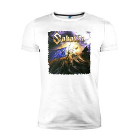 Мужская футболка премиум с принтом Sabaton в Тюмени, 92% хлопок, 8% лайкра | приталенный силуэт, круглый вырез ворота, длина до линии бедра, короткий рукав | 