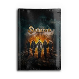 Обложка для автодокументов с принтом Sabaton в Тюмени, натуральная кожа |  размер 19,9*13 см; внутри 4 больших “конверта” для документов и один маленький отдел — туда идеально встанут права | battle | panzerkampf | primo victoria | sabaton | the art of war | the great war | атака мертвецов | бисмарк | броден | войны | группа | йоаким | латный ботинок | метал | ночные ведьмы | пауэр | рок | рыцарские доспехи | сабатон