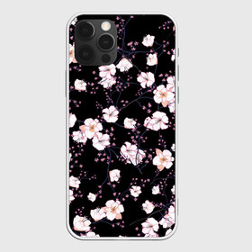 Чехол для iPhone 12 Pro Max с принтом САКУРА | SAKURA в Тюмени, Силикон |  | chery | flowers | japan | sakura | вишня | растения | сакура | цветы | цветы сакуры | япония