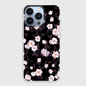 Чехол для iPhone 13 Pro с принтом САКУРА | SAKURA в Тюмени,  |  | Тематика изображения на принте: chery | flowers | japan | sakura | вишня | растения | сакура | цветы | цветы сакуры | япония