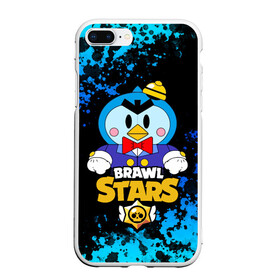 Чехол для iPhone 7Plus/8 Plus матовый с принтом Brawl Stars Agen P в Тюмени, Силикон | Область печати: задняя сторона чехла, без боковых панелей | agent p | brawl | brawl stars | leon | mister p | p | stars | бравл старс | брол старс | игра | леон | мобильная игра | мобильные игры