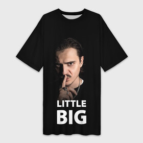 Платье-футболка 3D с принтом Little Big. Илья Прусикин в Тюмени,  |  | little big | евровидение | илья прусикин