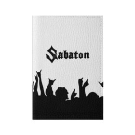 Обложка для паспорта матовая кожа с принтом SABATON в Тюмени, натуральная матовая кожа | размер 19,3 х 13,7 см; прозрачные пластиковые крепления | sabaton | skull | даниель муллбак | йоаким броден | крис рёланд | оскар монтелиус | пэр сундстрём | рикард сунден | сабатон | скелет | тоббе энглунд | томми юханссон | ханнес ван дал | черепа