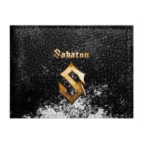 Обложка для студенческого билета с принтом SABATON в Тюмени, натуральная кожа | Размер: 11*8 см; Печать на всей внешней стороне | sabaton | skull | даниель муллбак | йоаким броден | крис рёланд | оскар монтелиус | пэр сундстрём | рикард сунден | сабатон | скелет | тоббе энглунд | томми юханссон | ханнес ван дал | черепа