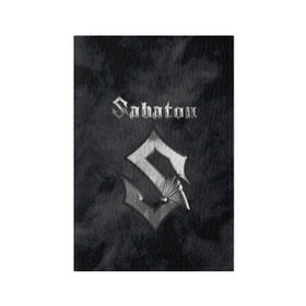 Обложка для паспорта матовая кожа с принтом SABATON в Тюмени, натуральная матовая кожа | размер 19,3 х 13,7 см; прозрачные пластиковые крепления | sabaton | skull | даниель муллбак | йоаким броден | крис рёланд | оскар монтелиус | пэр сундстрём | рикард сунден | сабатон | скелет | тоббе энглунд | томми юханссон | ханнес ван дал | черепа