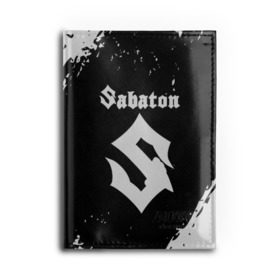 Обложка для автодокументов с принтом SABATON в Тюмени, натуральная кожа |  размер 19,9*13 см; внутри 4 больших “конверта” для документов и один маленький отдел — туда идеально встанут права | sabaton | skull | даниель муллбак | йоаким броден | крис рёланд | оскар монтелиус | пэр сундстрём | рикард сунден | сабатон | скелет | тоббе энглунд | томми юханссон | ханнес ван дал | черепа