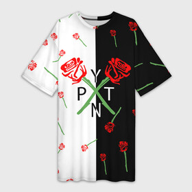 Платье-футболка 3D с принтом PAYTON MOORMEIER   ТИКТОК в Тюмени,  |  | payton moormeier | tiktok | блогер | пейтон | пейтон моормиер | тикток | тиктокер | ютубер