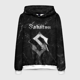 Мужская толстовка 3D с принтом SABATON в Тюмени, 100% полиэстер | двухслойный капюшон со шнурком для регулировки, мягкие манжеты на рукавах и по низу толстовки, спереди карман-кенгуру с мягким внутренним слоем. | sabaton | даниель муллбак | йоаким броден | крис рёланд | оскар монтелиус | пэр сундстрём | рикард сунден | сабатон | тоббе энглунд | томми юханссон | ханнес ван дал