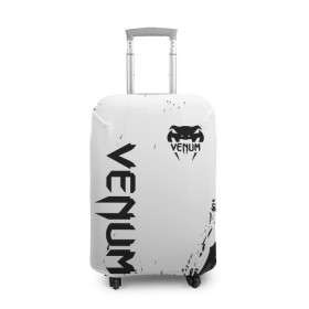 Чехол для чемодана 3D с принтом VENUM в Тюмени, 86% полиэфир, 14% спандекс | двустороннее нанесение принта, прорези для ручек и колес | Тематика изображения на принте: mma | snake | sports | ufc | venum | venum mma | бокс | борьба | бренд | венум | единоборства | змея | мма | спорт | юфс