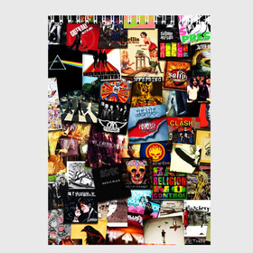 Скетчбук с принтом Альбомы лучших РОК групп в Тюмени, 100% бумага
 | 48 листов, плотность листов — 100 г/м2, плотность картонной обложки — 250 г/м2. Листы скреплены сверху удобной пружинной спиралью | Тематика изображения на принте: ac | beatles | clash | day | dc | floyd | green | korn | marshmello | music | nirvana | punk | rammstein | rock | sabaton | slayer | slipknot | toxic | альбом | альбомы | группы | лучшие | музыка | нирвана | рок
