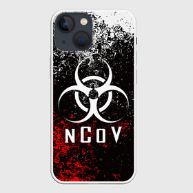 Чехол для iPhone 13 mini с принтом nCoV | КОРОНАВИРУС (Z) в Тюмени,  |  | beta cov b | biohazard | ncov | sars cov | биохазард | вирус | вирус из китая | китай | коронавирус | пневмония | ухань | эпидемия