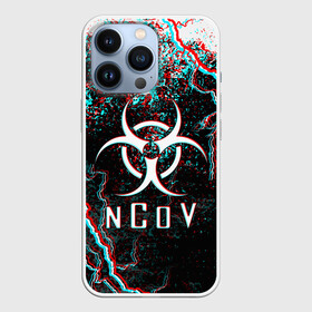 Чехол для iPhone 13 Pro с принтом nCoV Glitch | КОРОНАВИРУС ГЛИТЧ (Z) в Тюмени,  |  | beta cov b | biohazard | ncov | sars cov | биохазард | вирус | вирус из китая | китай | коронавирус | пневмония | ухань | эпидемия