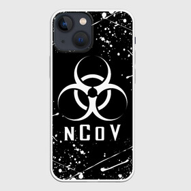 Чехол для iPhone 13 mini с принтом nCoV | КОРОНАВИРУС (Z) в Тюмени,  |  | beta cov b | biohazard | ncov | sars cov | биохазард | вирус | вирус из китая | китай | коронавирус | пневмония | ухань | эпидемия