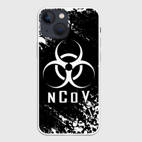 Чехол для iPhone 13 mini с принтом nCoV | КОРОНАВИРУС (Z) в Тюмени,  |  | beta cov b | biohazard | ncov | sars cov | биохазард | вирус | вирус из китая | китай | коронавирус | пневмония | ухань | эпидемия