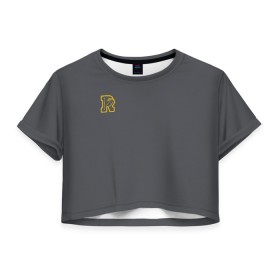 Женская футболка Crop-top 3D с принтом RIVERDALE в Тюмени, 100% полиэстер | круглая горловина, длина футболки до линии талии, рукава с отворотами | Тематика изображения на принте: archie | go bulldogs | jughead | pop s | riverdale | vdgerir