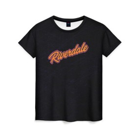Женская футболка 3D с принтом POP`S в Тюмени, 100% полиэфир ( синтетическое хлопкоподобное полотно) | прямой крой, круглый вырез горловины, длина до линии бедер | archie | cw | go bulldogs | jughead | pop s | riverdale | vdgerir | ривердейл | сидаб